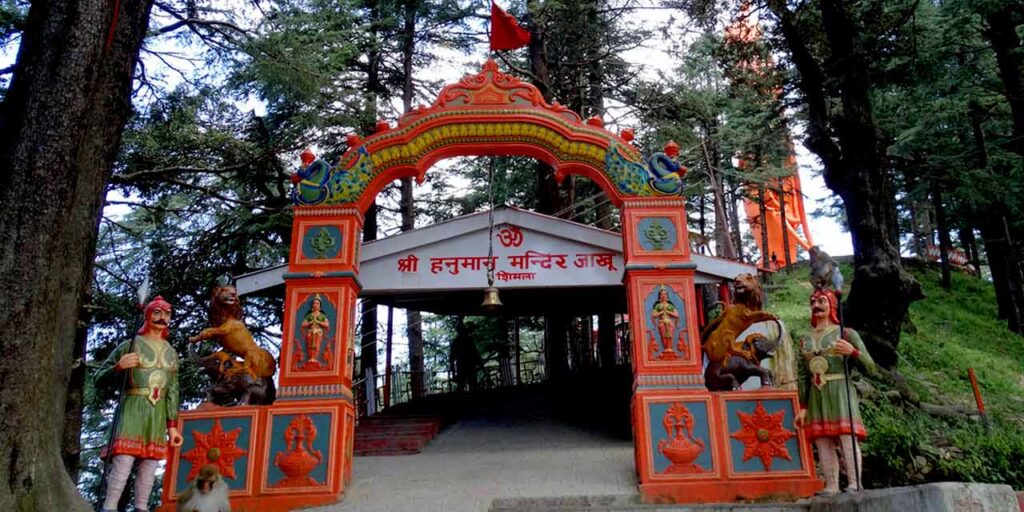 Let’s Plan a Weekend trip from Hot to Cold Explore Shimla jakhu hanuman temple