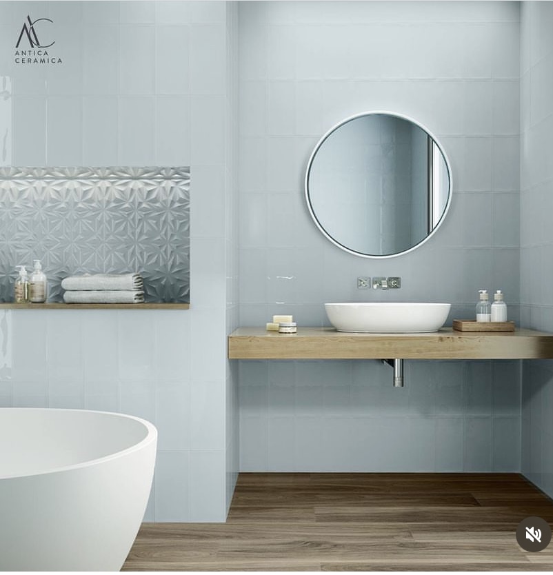 Antica Ceramica's Bathroom Wall & Floor Tiles Collection represents a fusion of innovative design, functionality, and contemporary trends, providing homeowners with a comprehensive solution to elevate their bathroom spaces into exquisite retreats.