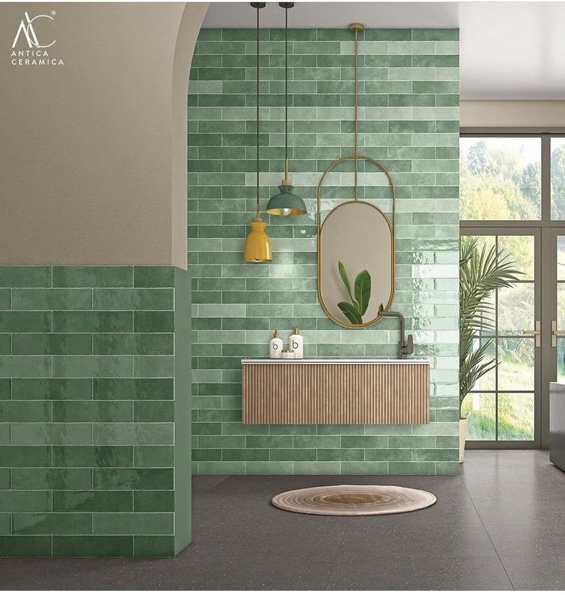 Antica Ceramica's Bathroom Wall & Floor Tiles Collection represents a fusion of innovative design, functionality, and contemporary trends, providing homeowners
