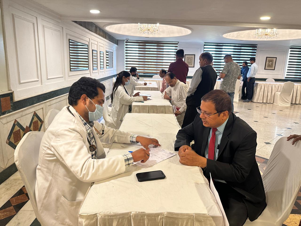 ITDC Organizes Free Medical Camp in Collaboration with Delhi Heart and Lung Institute, New Delhi