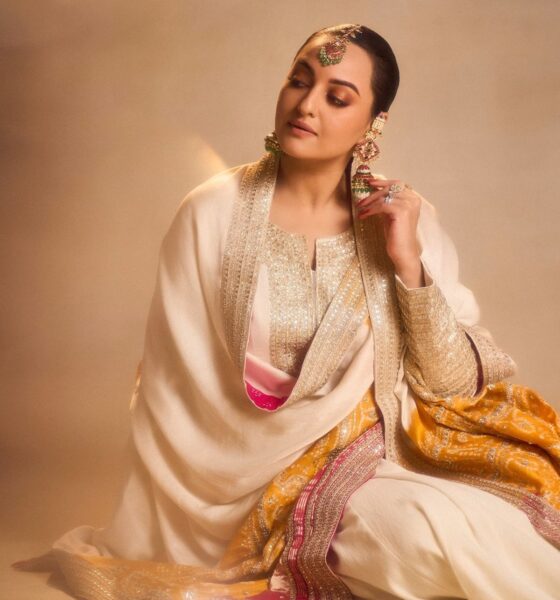 Sonakshi Sinha in Paksha by Tarinika