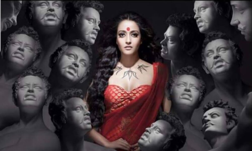 Raima Sen's Powerful Message Against Social Demons at Durga Pooja