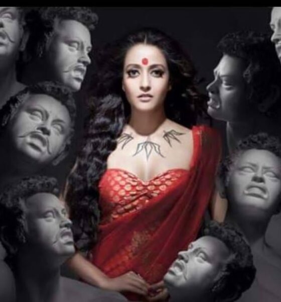 Raima Sen's Powerful Message Against Social Demons at Durga Pooja