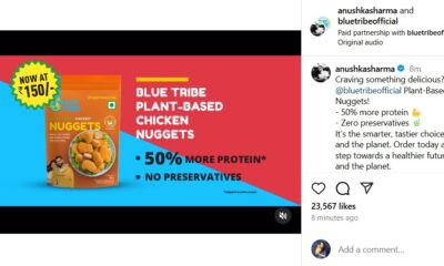 Virat and Anushka Star in Blue Tribe Food's Latest Video Campaign