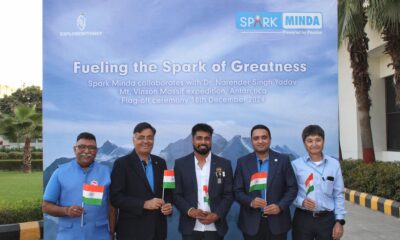 Spark Minda Partners with Mountaineer Dr. Narender Singh Yadav