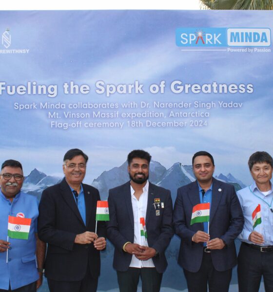 Spark Minda Partners with Mountaineer Dr. Narender Singh Yadav