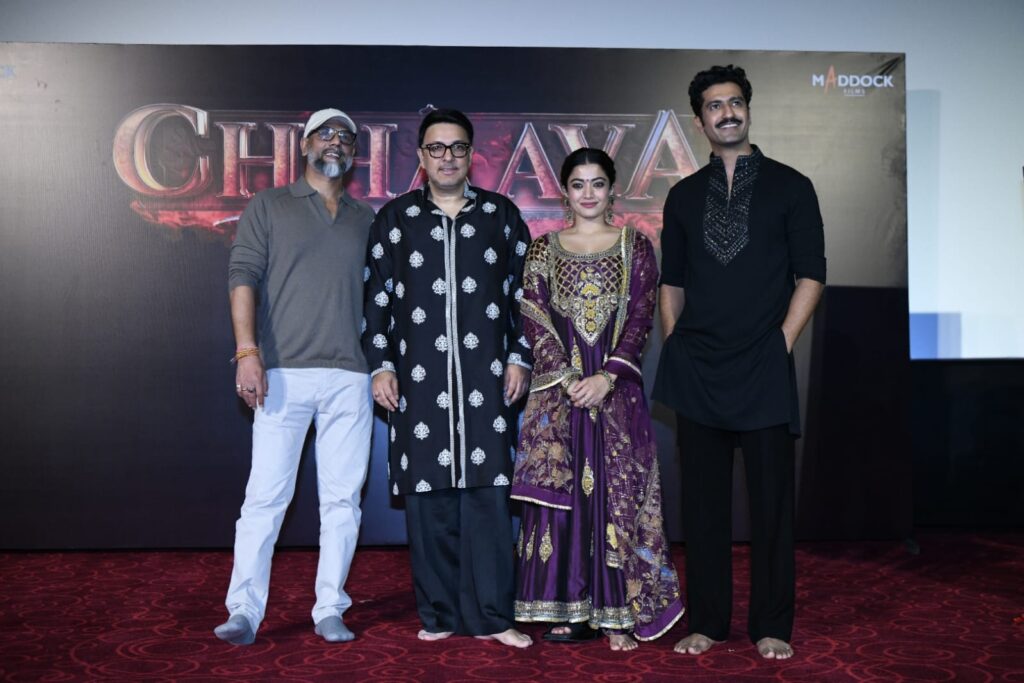 Chhaava Movie Starcast Came to Delhi for the Promotions 
