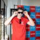 Cricket Star Pat Cummins Visits GKB Opticals Store in Hyderabad