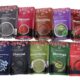10 variants of facepacks with different blends of herbs