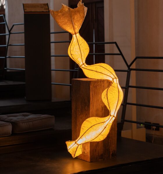 Oorjaa Introduces the Goldenrod Floor Lamp