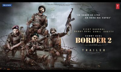 “Sunny Deol and Varun Dhawan in Border 2, portraying Indian soldiers during the 1971 war