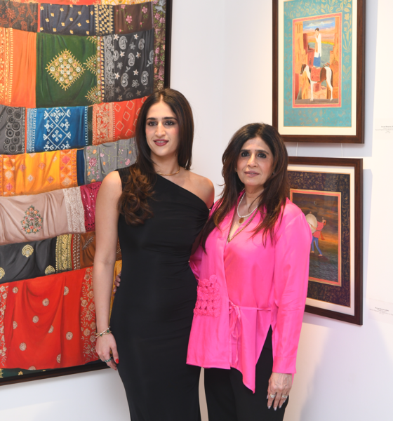 Continuum art exhibition at The Art Hub Gallery Gurgaon featuring immersive installations and artworks displayed across living spaces including rooms, hallways, and outdoor areas.
