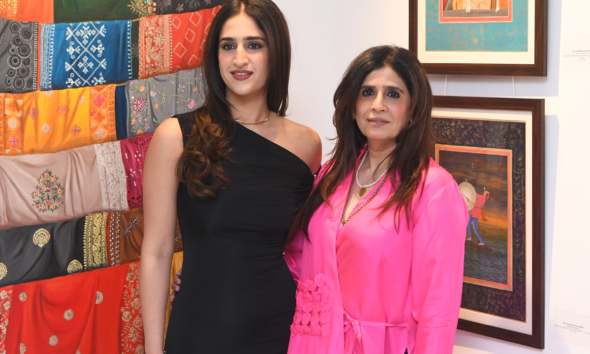 Continuum art exhibition at The Art Hub Gallery Gurgaon featuring immersive installations and artworks displayed across living spaces including rooms, hallways, and outdoor areas.