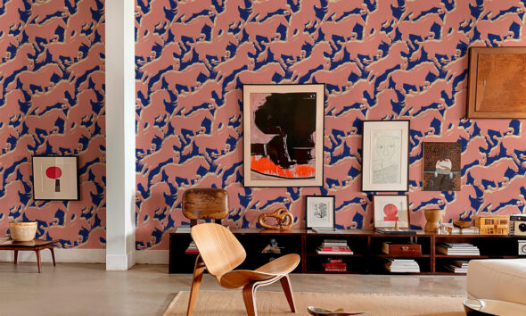 Bring Home the Dynamic Energy of Coordonné's Galope Wallpapers